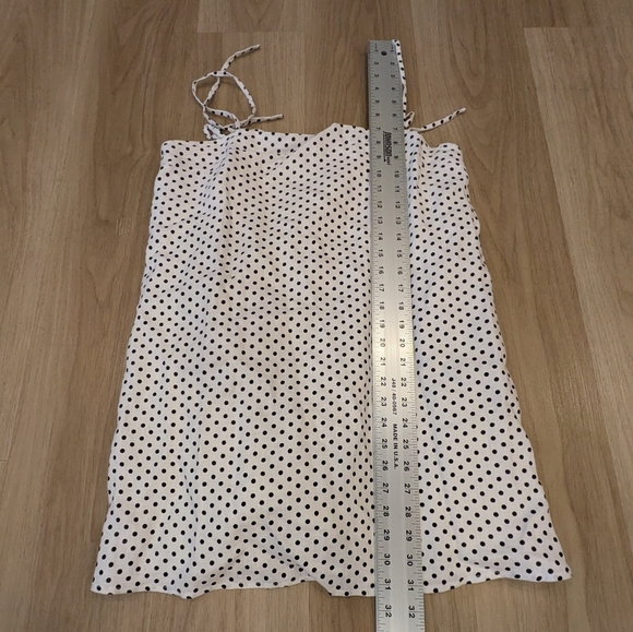 Reformation Polka Dot Irene Linen Jacket And Aubrey Dress Size M - Picture 9 of 10